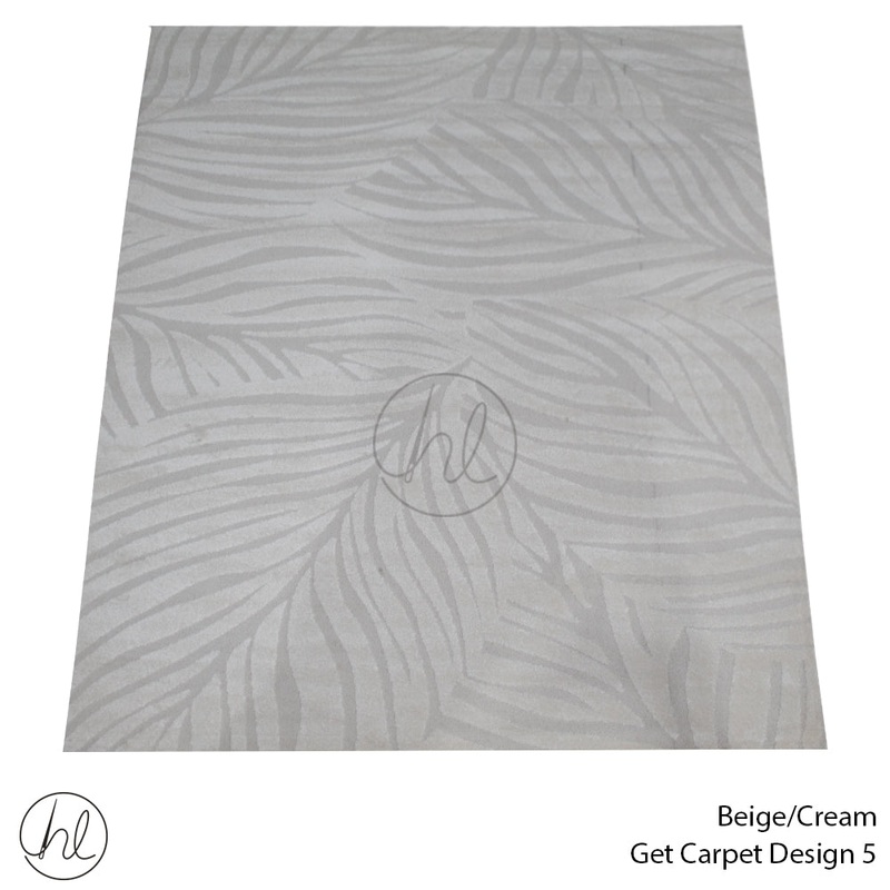 CARPET GET DESIGN 5 BEIGE/CREAM FREE