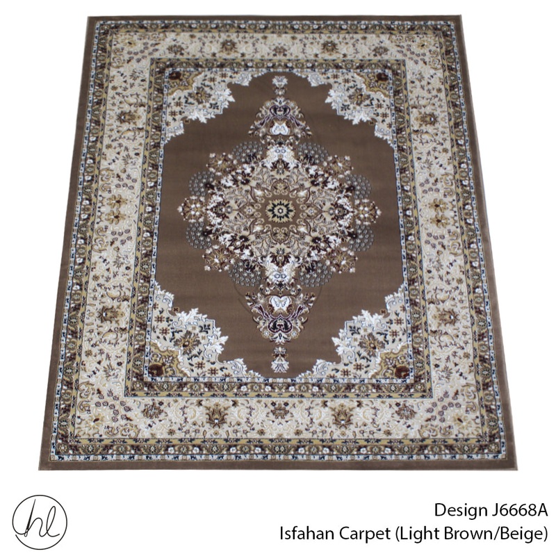 CARPET ISFAHAN J6668A BEIGE/BROWN FREE 1