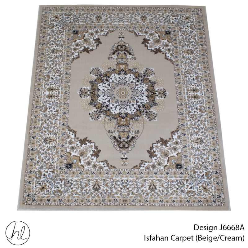 CARPET ISFAHAN J6668A BEIGE/CREAM FREE 1