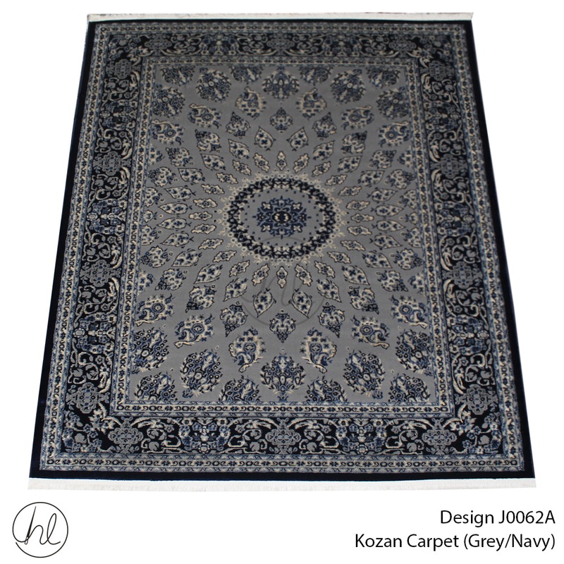 CARPET KOZAN 0062A GREY/NAVY FREE 1