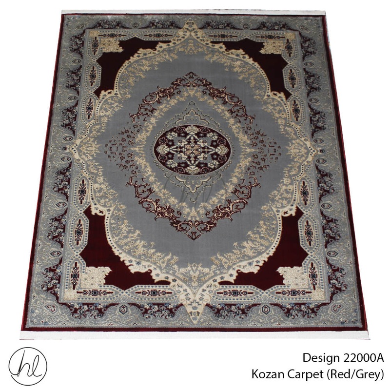 CARPET KOZAN 22000A RED/GREY FREE 1