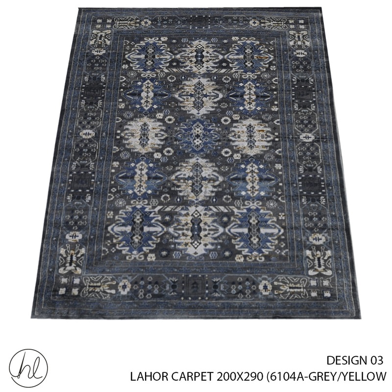 LAHOR CARPET 200X290 DESIGN 03 GREY