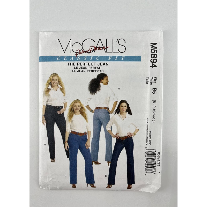 McCall's M5894 The Perfect Jean - Sizes 8-16 - UC&FF