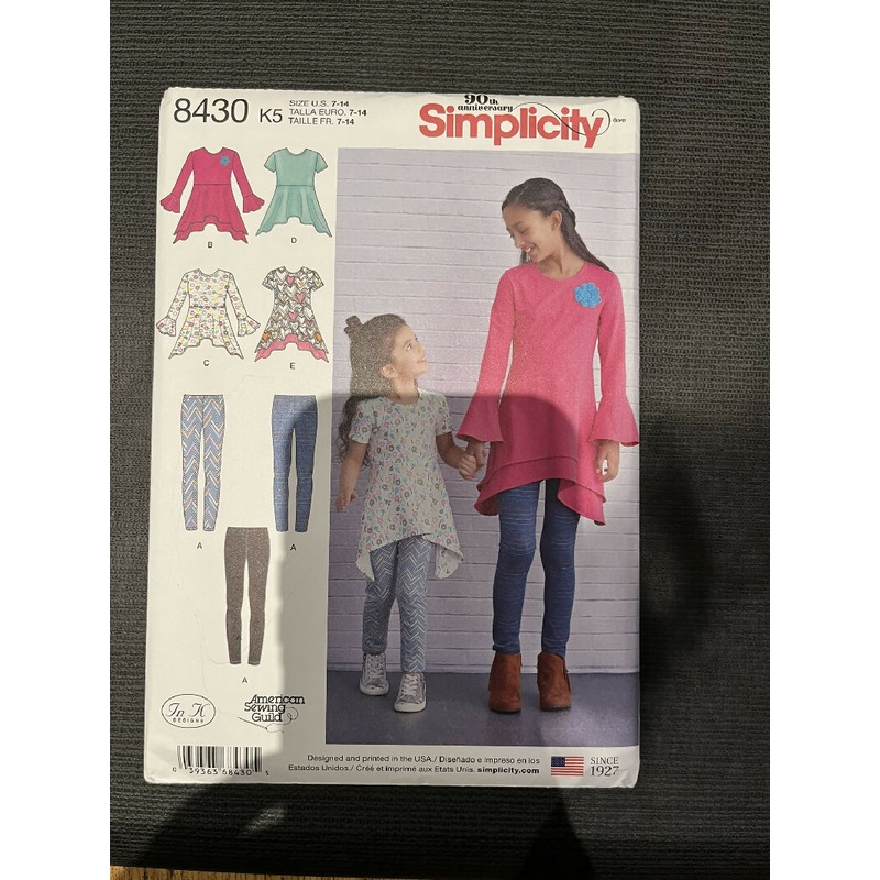 Simplicity 8430 K5