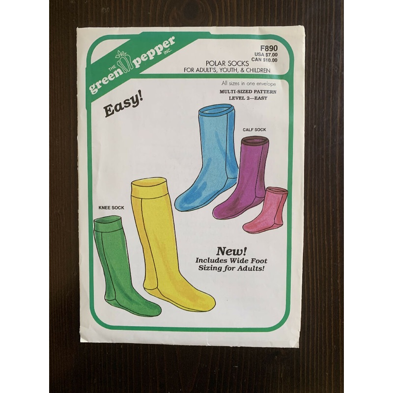 The Green Pepper F890 Polar Socks