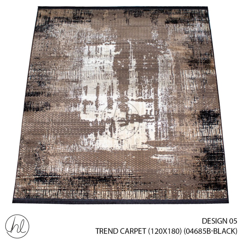 TREND CARPET 120X170 DESIGN 05 BLACK