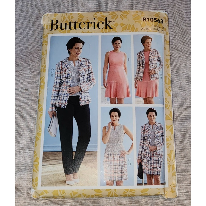Butterick 6738 - Misses Wardrobe, UC/FF, SZ 6-14