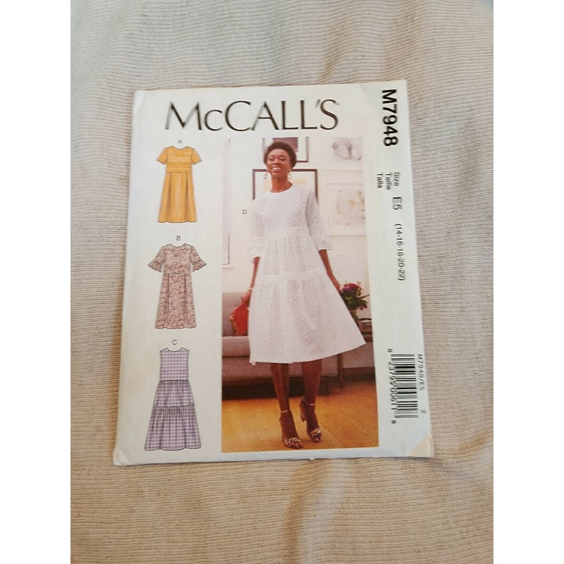 McCall's 7947 - Misses Dresses, UC/FF, SZ 14-22