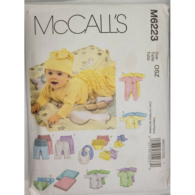McCall's M6223 Infant's Pattern