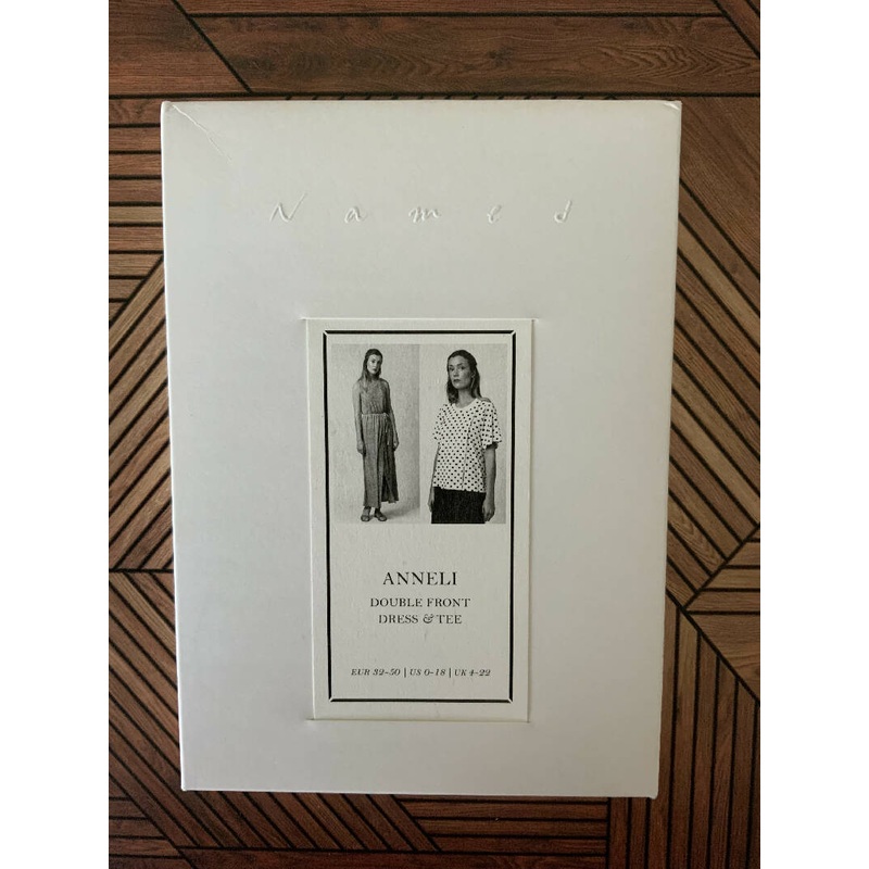Named Patterns Anneli Double Front Dress and Tee Size 0-18 Uncut and Factory Folded