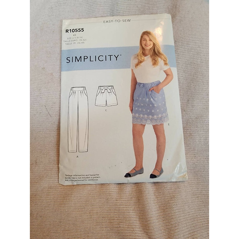 Simplicity 1887 - Misses Bottoms, UC/FF, SZ 8-16
