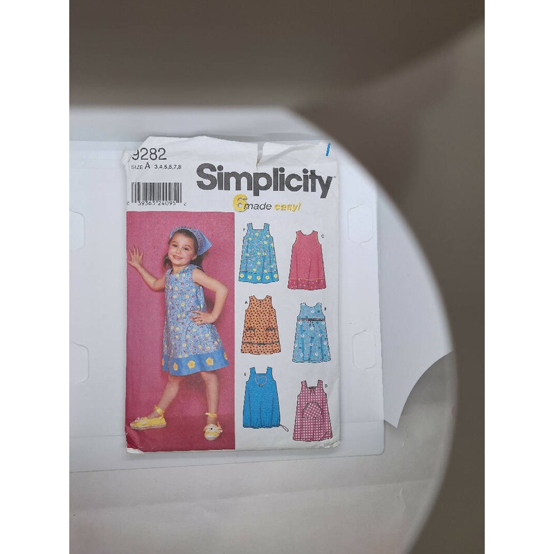 Simplicity 6 made easy girls sundress