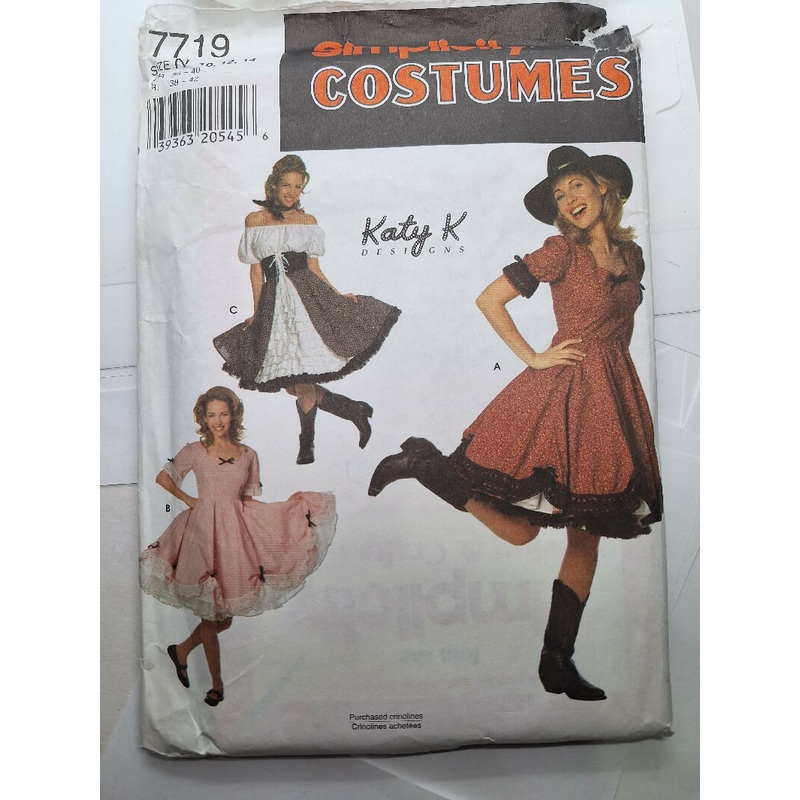 Square dance Costume pattern