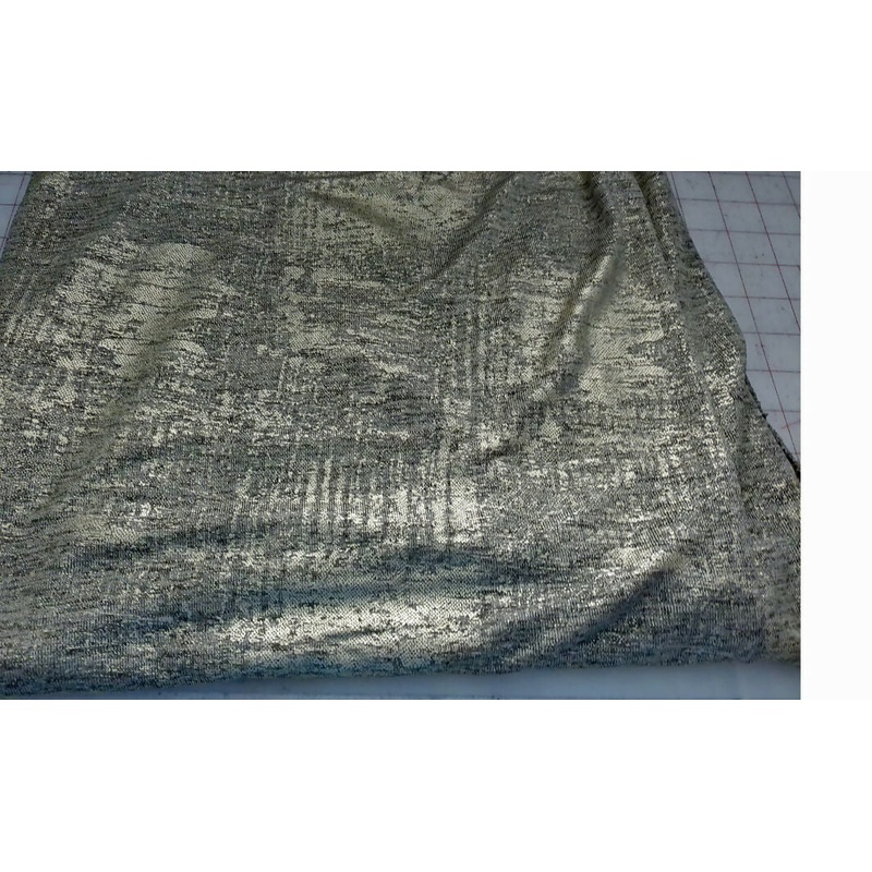 1 1/2 yds Gold Slinky knit