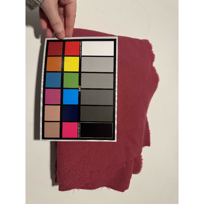 1yd Berry Wool Double Cloth