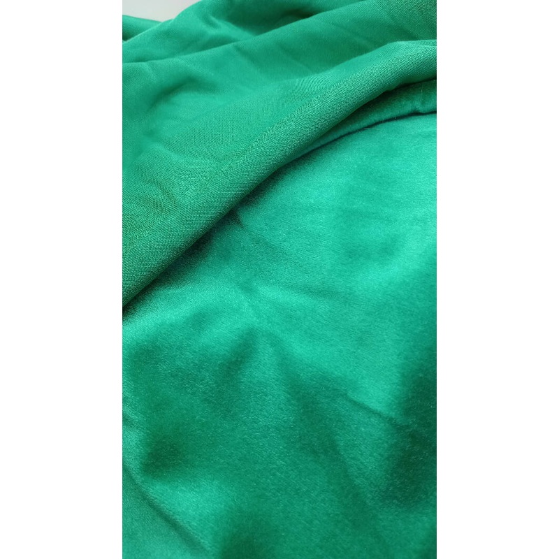 Emerald Green single sided fleece, 1 1/4 yds