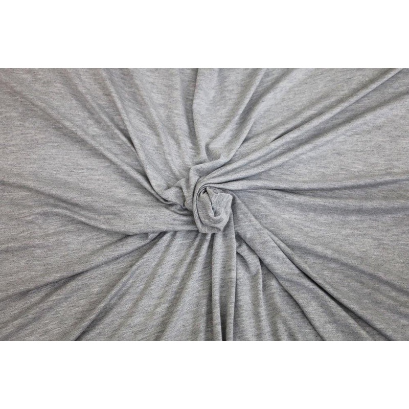 Heather Grey JERSEY KNIT Rayon Spandex