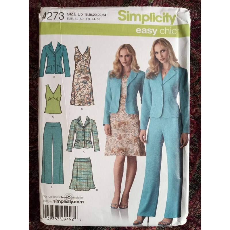 Simplicity 4273 "Easy Chic" Wardrobe