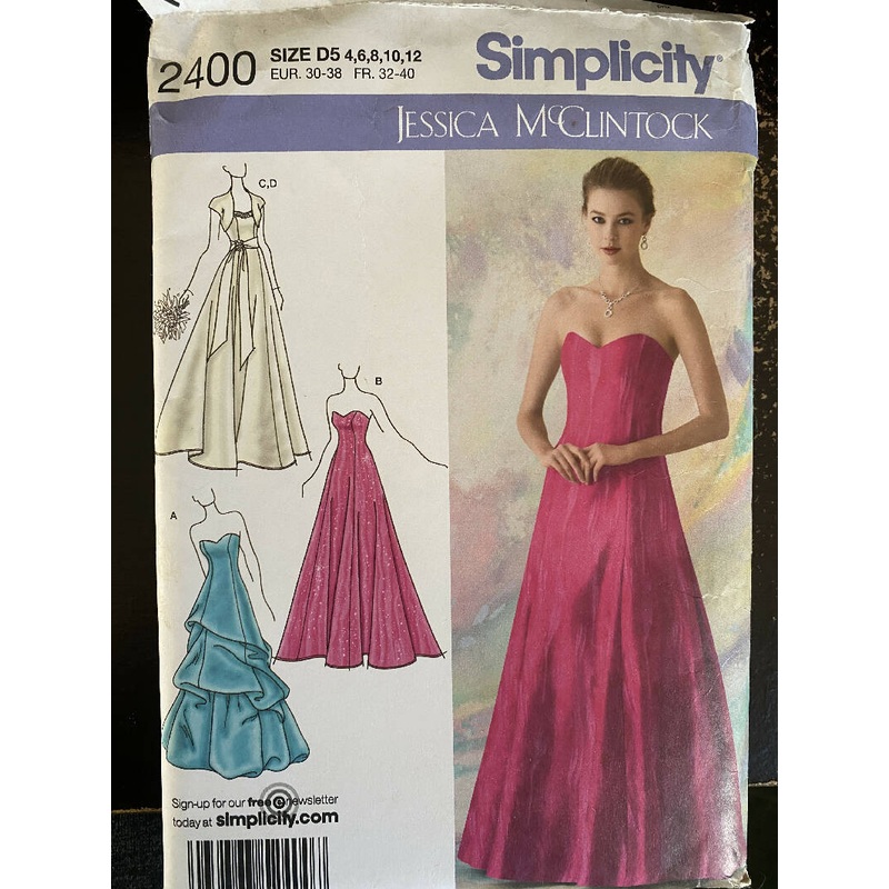 Simplicity Dress Pattern 2400