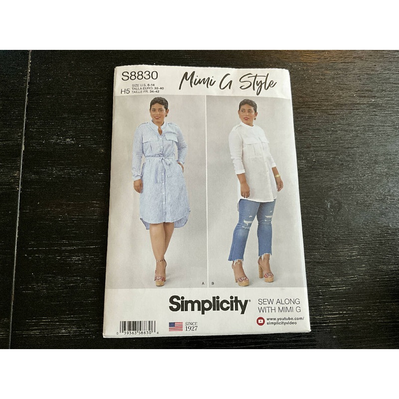 Simplicity S8830 - Mimi G, Unopened, US sizes 6-14