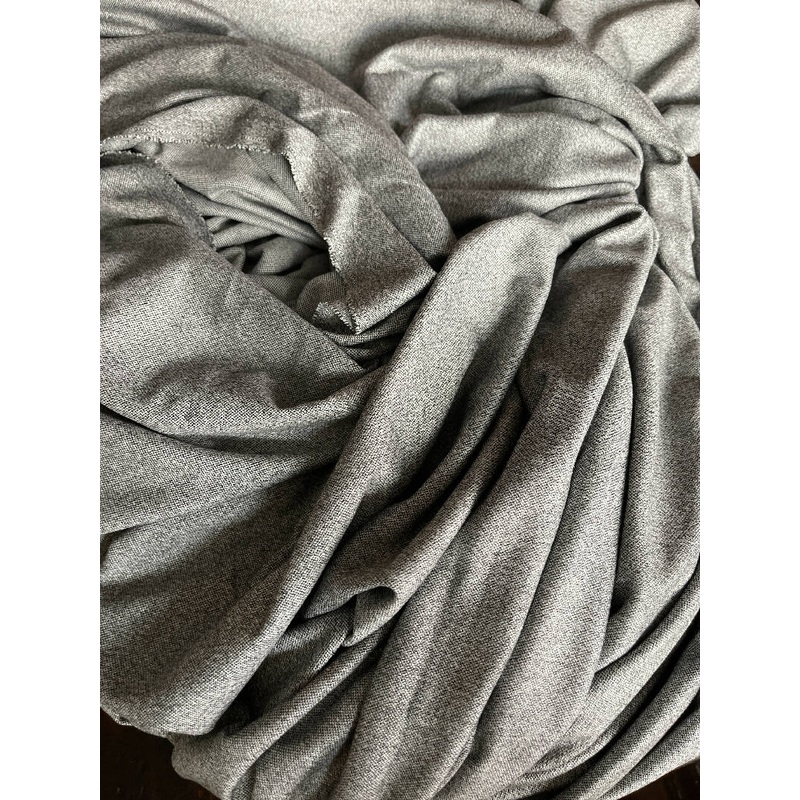 Suede feel, light-weight, drapey knit 3.5 yards