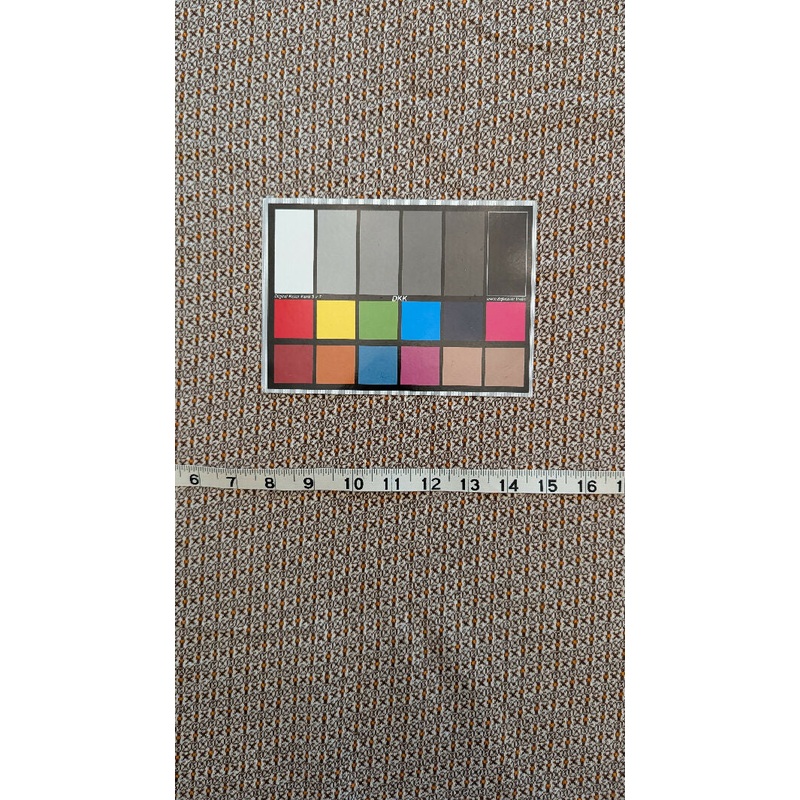 VTG Beige/Brown/Orange X's & O's Print Sweatshirt Knit Fabric 47"W - 2 1/4 yds