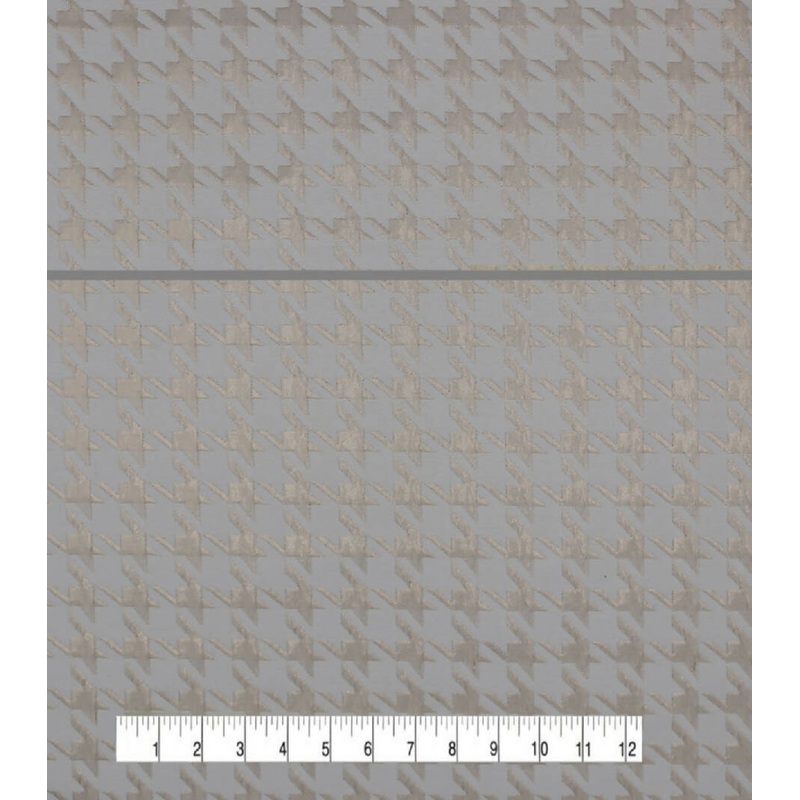 3.5 yds Gold Houndstooth Jacquard 57" wide