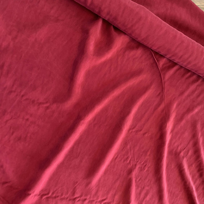 Burgundy Rayon Bemberg - Yardage