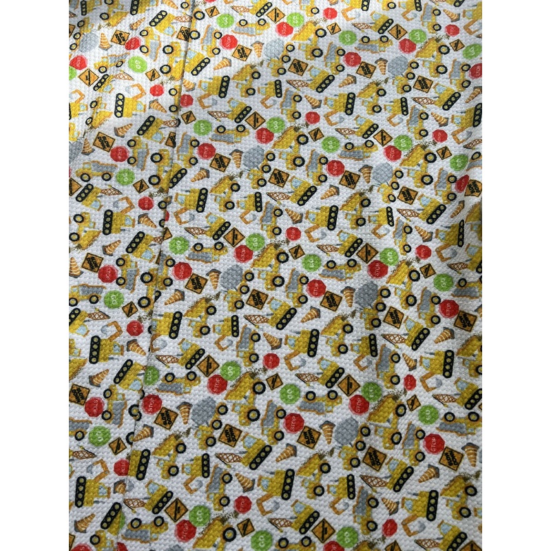 Construction patterned Stretchy material