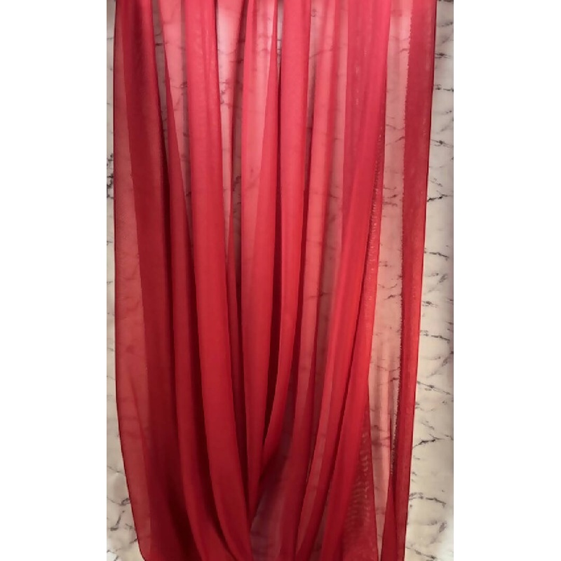 Dark Red Stretch Tricot 7 1/2 yards
