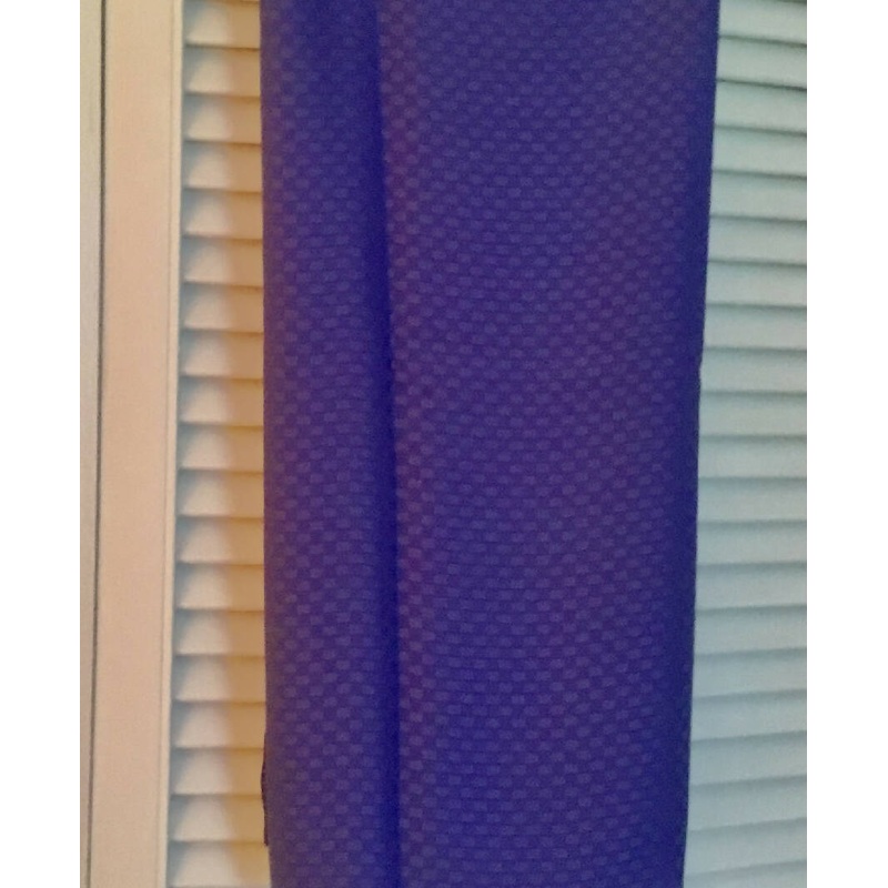 Dusty Bluish purple Polyester Crepe de Chine