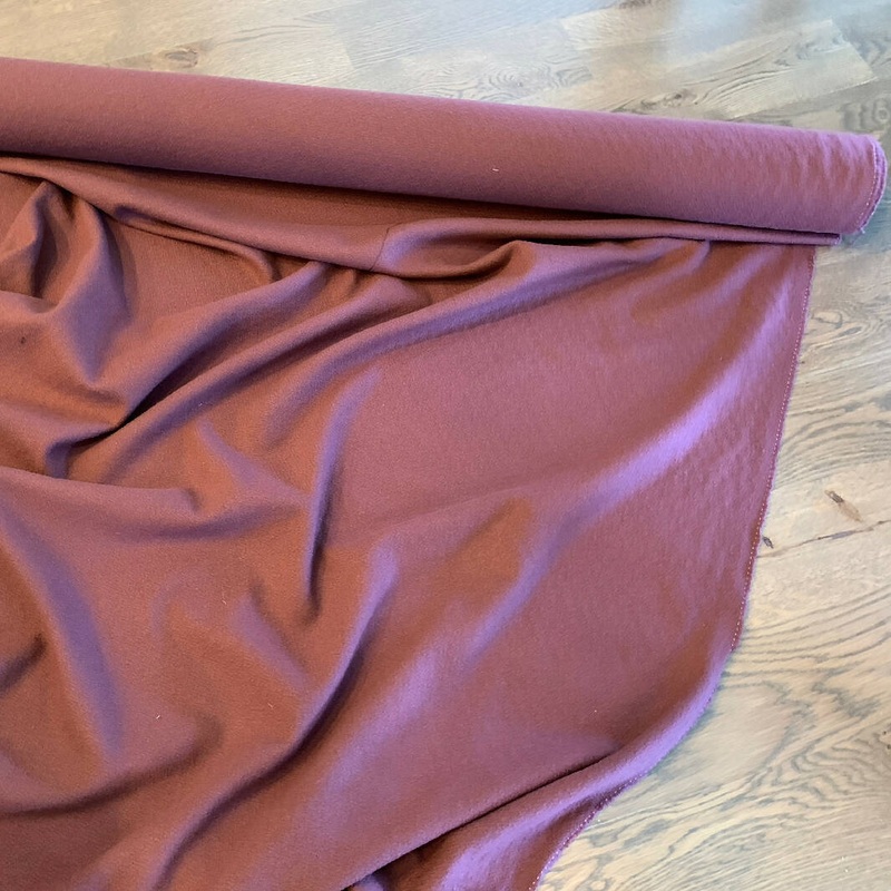 Dusty Rose Wool Woven - Yardage