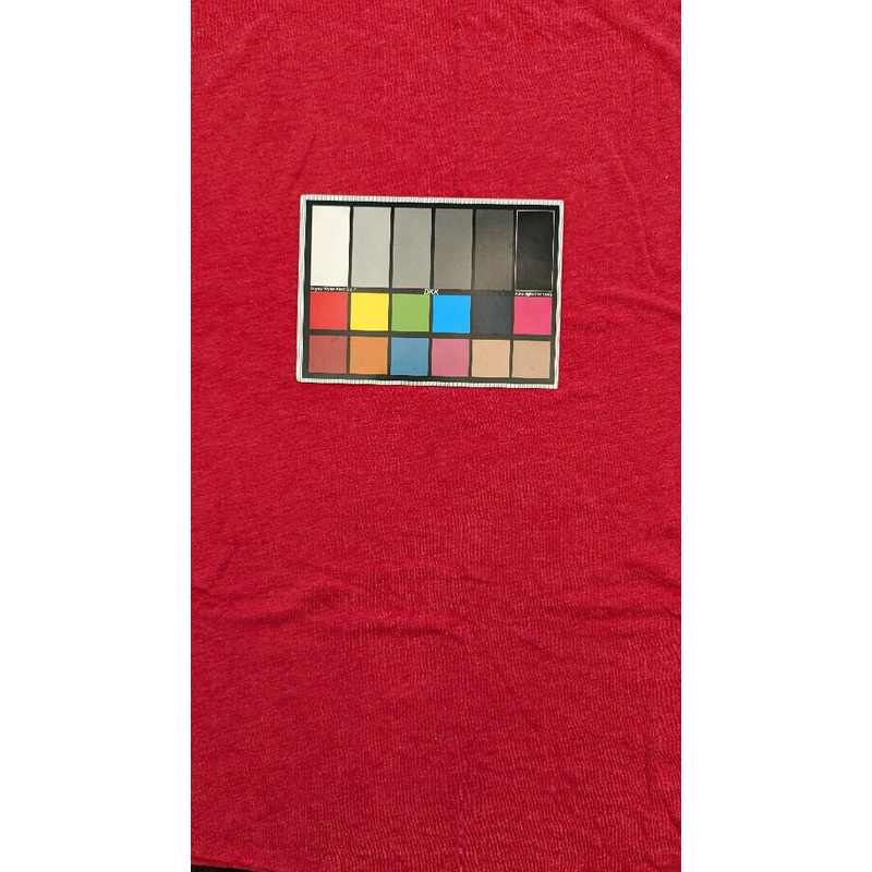 Heather Red Cotton Knit Fabric 77"W - 1 yd+