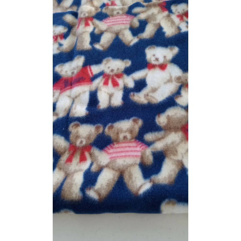 Soft double sided teddy bear fleece