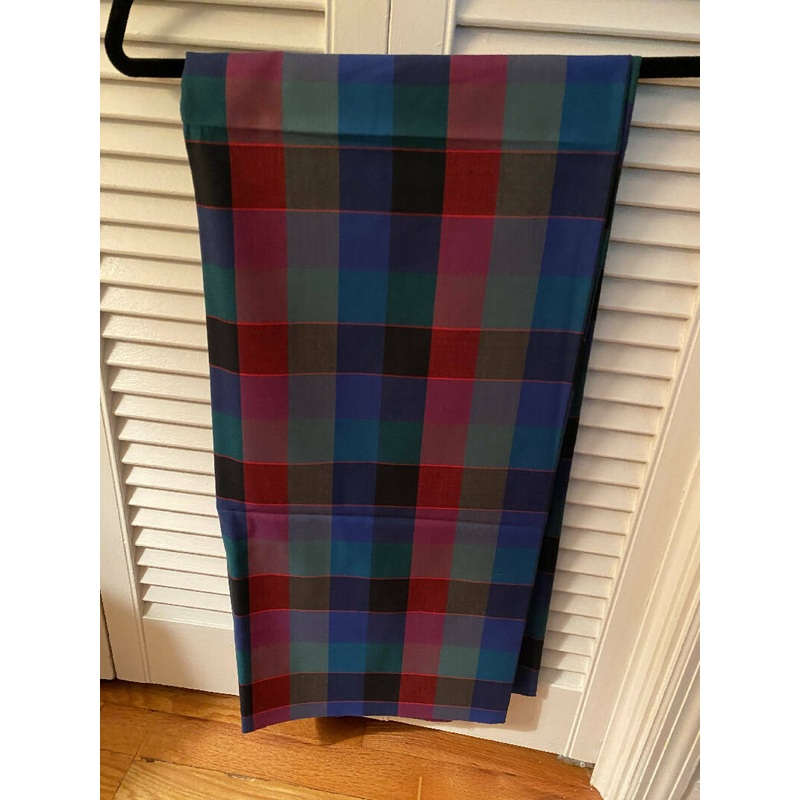 100% Cotton Plaid Twill