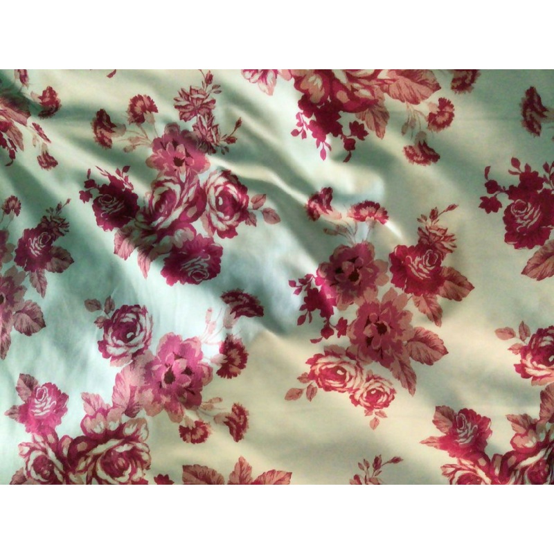 athletic fabric, 3 yards X 60" Pretty flower print