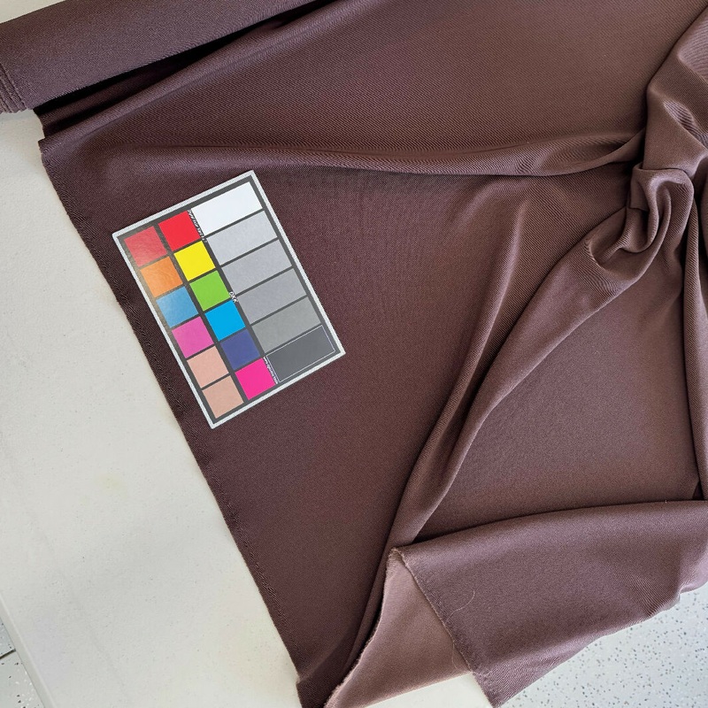 Brown Synthetic Knit - Yardage