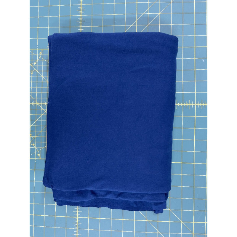 Cadet blue polyester Lycra double brushed knit 3yds 59