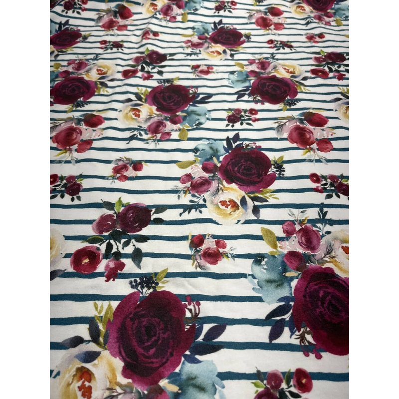 Cotton/Lycra spandex knit one yard and 35", 60 wide