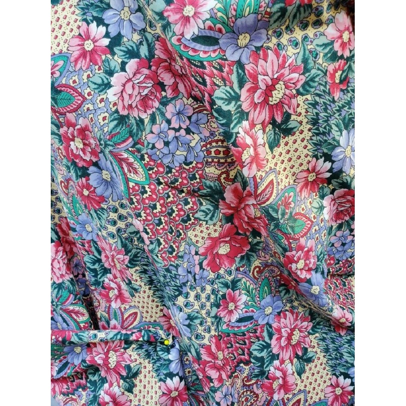 Hoffman International "Canterbury Manor" Floral Cotton