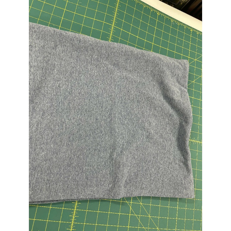 Light Heather Blue 95/5 cotton spandex 2 yds 60