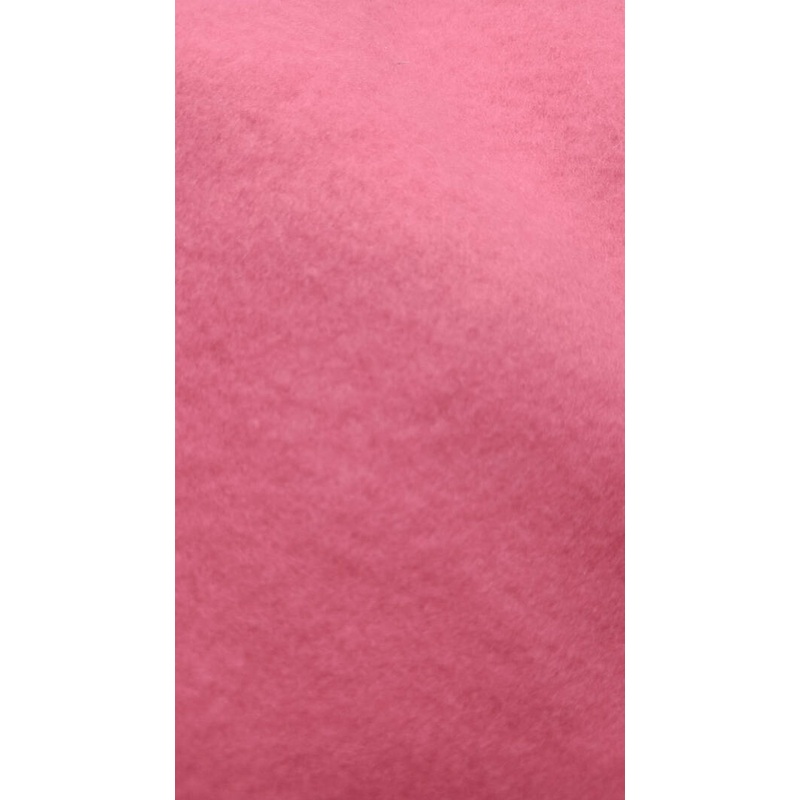 Pink Fleece, single sided fuzzy, 2 yds