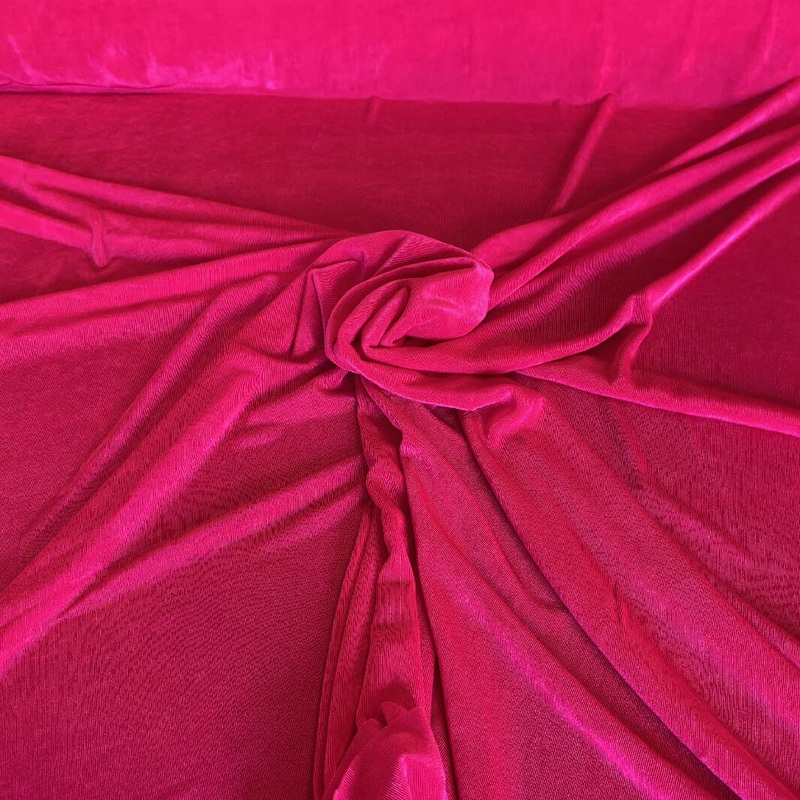 Pink/Fuchsia Acetate and Lycra Knit - Yardage