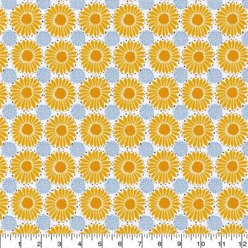 $30 Whole 8 Yard Bolt Liquidation Camelot Emma & Mila Lavender Sunflowers