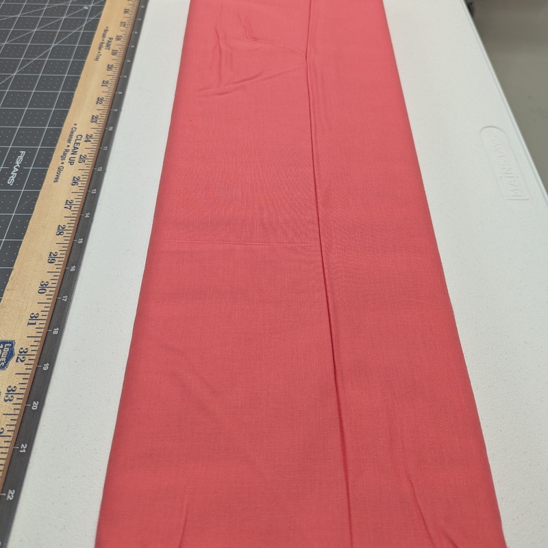 $35 Whole 8 Yard Bolt Solid Coral Pink Sew Classics Solids
