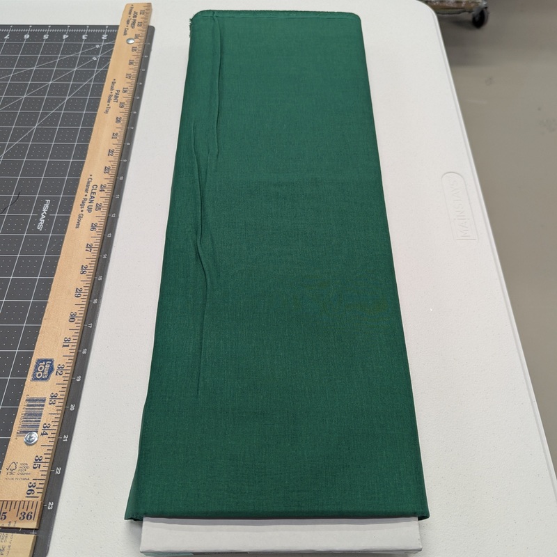 $35 Whole 8 Yard Bolt Solid Forest Green Sew Classics Solids