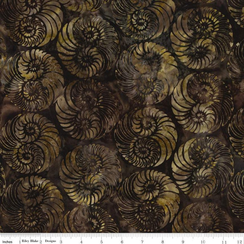 $60 Whole 10 Yard Bolt Riley Blake Batiks COFFEE LUWAK