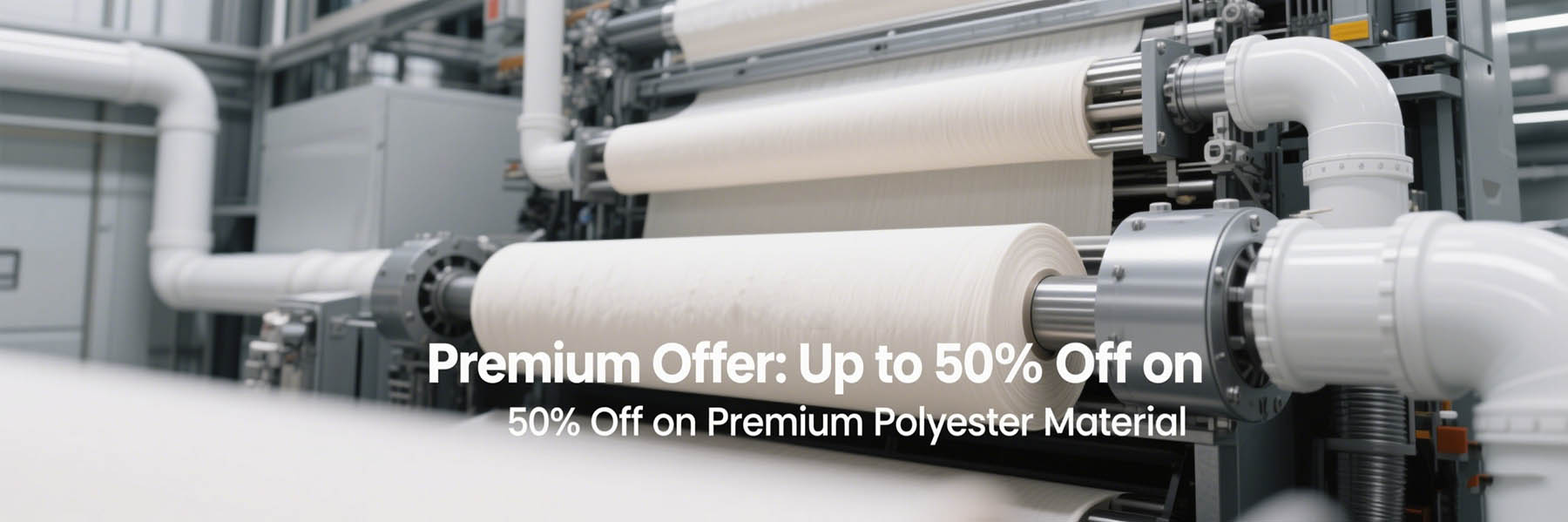 Premium Polyester Fabric | Wrinkle-Resistant & Quick-Dry Polyester Material